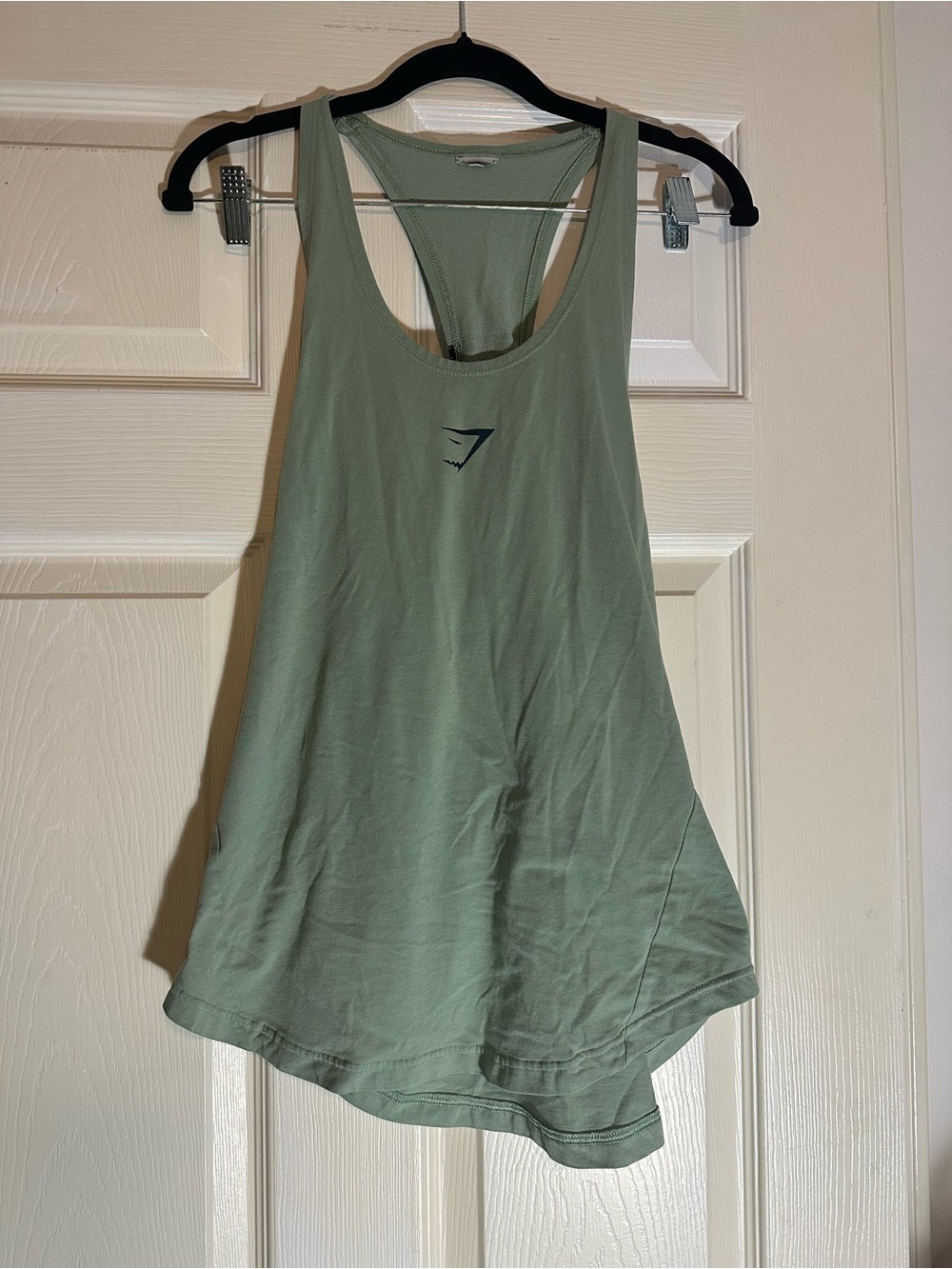 Gymshark Sage Green Racerback Tank
